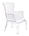 Zuo Modern Vision Occasional Chair, Clear