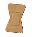 CURAD® Flex-Fabric Adhesive Bandages, Fingertip, 1 1/2" x 2", Tan, Pack Of 1,200 1 thumbnail image