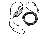 Poly SHS 2626-11 USB-PTT Secure Voice Monaural no Serial no PTT Selectable TAA - for Headset 1 thumbnail image