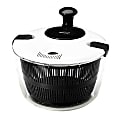 Brentwood® Salad Spinner with 5-Qt. Serving Bowl, Black 1 thumbnail image