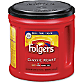 Folgers® Classic Coffee, Light Roast, 2.11 Lb Per Can