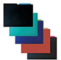 Office Depot® Pocket Poly Portfolio, Letter Size, Assorted Colors