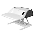 FlexiSpot EM6W Motorized Sit-Stand Desk Riser, 30"W x 29-3/16 "D, White