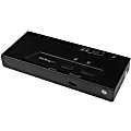 StarTech.com 2x2 HDMI Matrix Switch - 4K with Fast Switching, Auto-Sensing and Serial Control - 4K 2x2 HDMI Matrix Switch - UltraHD 4K with fast switching, auto-sensing & serial control - 4K HDMI matrix switch - Backward compatible) 1 thumbnail image