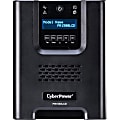 CyberPower PR1500LCDN Smart App Sinewave UPS Systems - 1500VA/1500W, 120 VAC, NEMA 5-15P, Mini-Tower, Sine Wave, 8 Outlets, LCD, PowerPanel® Business, $375000 CEG, 3YR Warranty