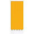 Amscan Waterproof Paper Wristbands, 3/4" x 10", Solid Orange, Pack Of 250 Wristbands 1 thumbnail image