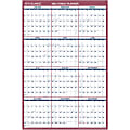 AT-A-GLANCE® Reversible Yearly Wall Calendar, 24" x 36", January To December 2022, PM21228