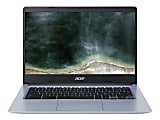 Acer 314 CB314 Laptop, 14" Screen, Intel® Celeron N4000, 4GB Memory, 32GB Flash Drive, Silver, Chrome OS 1 thumbnail image
