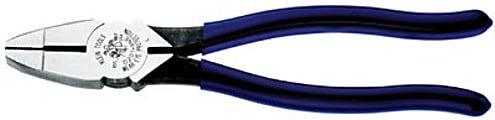 NE-Type Side Cutter Pliers, 9 1/4 in Length, 23/32 in Cut, Plastic-Dipped Handle