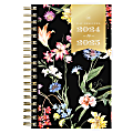 2024-2025 Day Designer Weekly/Monthly Planning Calendar, 3-5/8" x 6-1/8", Wild Blooms, July To June, 144849