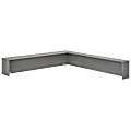 Bush Business Furniture Studio C 72"W Reception Desk Shelf, Platinum Gray, Standard Delivery 1 thumbnail image
