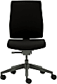 Allermuir Freeflex Armless Ergonomic Mid-Back Task Chair, Light Gray/Ink/Gray