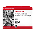 Office Depot® Remanufactured Black Toner Cartridge Replacement For HP 87A 1 thumbnail image