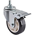 Eaton Tripp Lite Series Locking Caster Kit for Rolling TV/Monitor Carts - Heavy Duty, Swivel, 4 in. Diameter, 4 Casters - Locking casters 1 thumbnail image