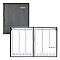 2025 Blueline Plan & Link™ Weekly Appointment Planner, 11" x 9-1/16", 50% Recycled, Black, January To December