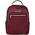 Kenneth Cole Reaction Chelsea Computer Backpack With 15" Laptop Pocket, Burgundy