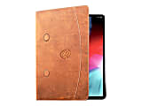 MacCase Premium Folios - Flip cover for tablet - leather - vintage brown - 11" - for Apple 11-inch iPad Pro (1st generation) 1 thumbnail image