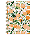 2024 Blue Sky™ AM Clementine Frosted Weekly/Monthly Planning Calendar, 5" x 8", Orange, January to December