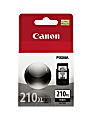 Canon® PG-210XL ChromaLife 100+ High-Yield Black Ink Cartridge, 2973B001