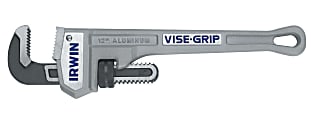 Cast Aluminum Pipe Wrenches, Drop Forged Steel Jaw, 12 in 1 thumbnail image
