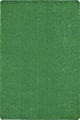 Joy Carpets Kid Essentials Solid Color Rectangle Area Rug, Just Kidding, 6' x 9', Grass Green 1 thumbnail image