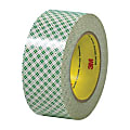 3M™ 410 Double-Sided Masking Tape, 3" Core, 2" x 108', Off White, Case Of 3