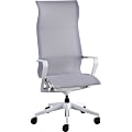 Lorell® Ergonomic Mesh High-Back Executive Chair, Gray 1 thumbnail image