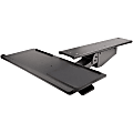 StarTech Under Desk Keyboard Tray, Height Adjustable Keyboard and Mouse Tray (10" x 26"), Ergonomic Computer Keyboard Tray w/Mouse Pad