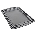 Oster 3-Piece Carbon Steel Non-Stick Cookie Sheet Set, Gray