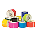 Tape Logic® Write™On Inventory Labels, DL635K, Rectangle, 6" x 4", Fluorescent Pink, Roll Of 500