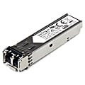 StarTech.com 1000BASE-SX MSA Compliant SFP Module - LC Connector - Fiber SFP Transceiver - Lifetime Warranty - 1 Gbps - Max. Transfer Distance 550 m (1804 ft) - 1000BASE-SX fiber transceiver adds reliable 1Gb over fiber - StarTech.com lifetime warranty