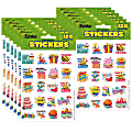 Eureka Theme Stickers, Birthday, 120 Stickers Per Pack, Set Of 12 Packs