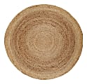 Anji Mountain Kerala Natural Jute Rug, 8', Tan