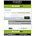 AT-A-GLANCE® 2027 Monthly Planner Refill, Loose-Leaf, Folio Size, 8 1/2" x 11" 1 thumbnail image