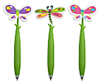 Office Depot® Brand Fun With Writing Ballpoint Pen, Butterfly, Medium Point, 1.0 mm