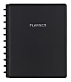 TUL® Discbound Monthly Planner Starter Set, Undated, Letter Size, Leather Cover, Black 1 thumbnail image