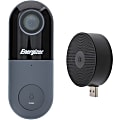 Energizer Smart 1080p Video Doorbell with Wireless Chime - Wireless - Black 1 thumbnail image