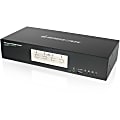 IOGEAR 4-Port Dual View DisplayPort Secure KVM Switch (TAA) - 4 Computer(s) - 1 Local User(s) - 3840 x 2160 - 2 x PS/2 Port - 11 x USB - 2 x HDMI - 8 x DisplayPort - TAA Compliant 1 thumbnail image