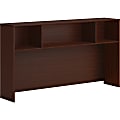 HON Mod Desk Collection 72"W Open Hutch, Mahogany