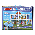 Melissa & Doug Children's Educational Toys, Magnetivity Our House Magnetic Building Play Set 1 thumbnail image