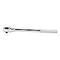 Classic Long Handle Pear Head Ratchet, 3/8 in, 11 in L, Full Polish