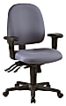 Office Star™ Work Smart Ergonomic Multifunction High-Back Chair, 38-1/4"H, Gray/Black