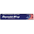 Pactiv Reynolds Standard Aluminum Foil Roll - 12" Width x 75ft Length - 75 feet/Roll - Moisture Proof, Odorless, Grease Proof, Durable, Heat Resistant, Cold Resistant - Aluminum - Silver