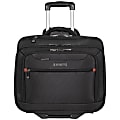 Heritage Travelware Streeterville Computer Portfolio & Overnighter With 17" Laptop Pocket, Black 1 thumbnail image