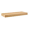 Eurostyle Barney Floating Shelf, 2”H x 24”W x 10”D, Oak 1 thumbnail image