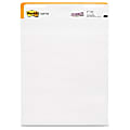 Post-it Self-Stick Wall Pad, Short Backcard Format, 25 in x 30 in, White - 30 Sheets - Plain - Stapled - 18.50 lb Basis Weight - 25" x 30" - White Paper - Self-adhesive - 2 / Carton