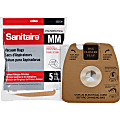 Sanitaire Style MM Allergen Vacuum Bags f/S3680 - 5 / Pack - Style MM - Micro Allergen - White