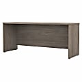 Bush Business Furniture Studio C 72"W Credenza Computer Desk, Modern Hickory, Standard Delivery