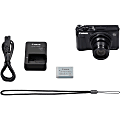 Canon PowerShot SX740 HS 20.3 Megapixel Compact Camera - Black - 1/2.3" Sensor - Autofocus - 3"LCD - 40x Optical Zoom - 4x Digital Zoom - Optical (IS) - 5184 x 3888 Image - 3840 x 2160 Video - HD Movie Mode - Wireless LAN