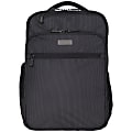 Kenneth Cole Reaction Brooklyn Commuter Business Backpack With 16" Laptop Pocket, Pin Dot Charcoal 1 thumbnail image